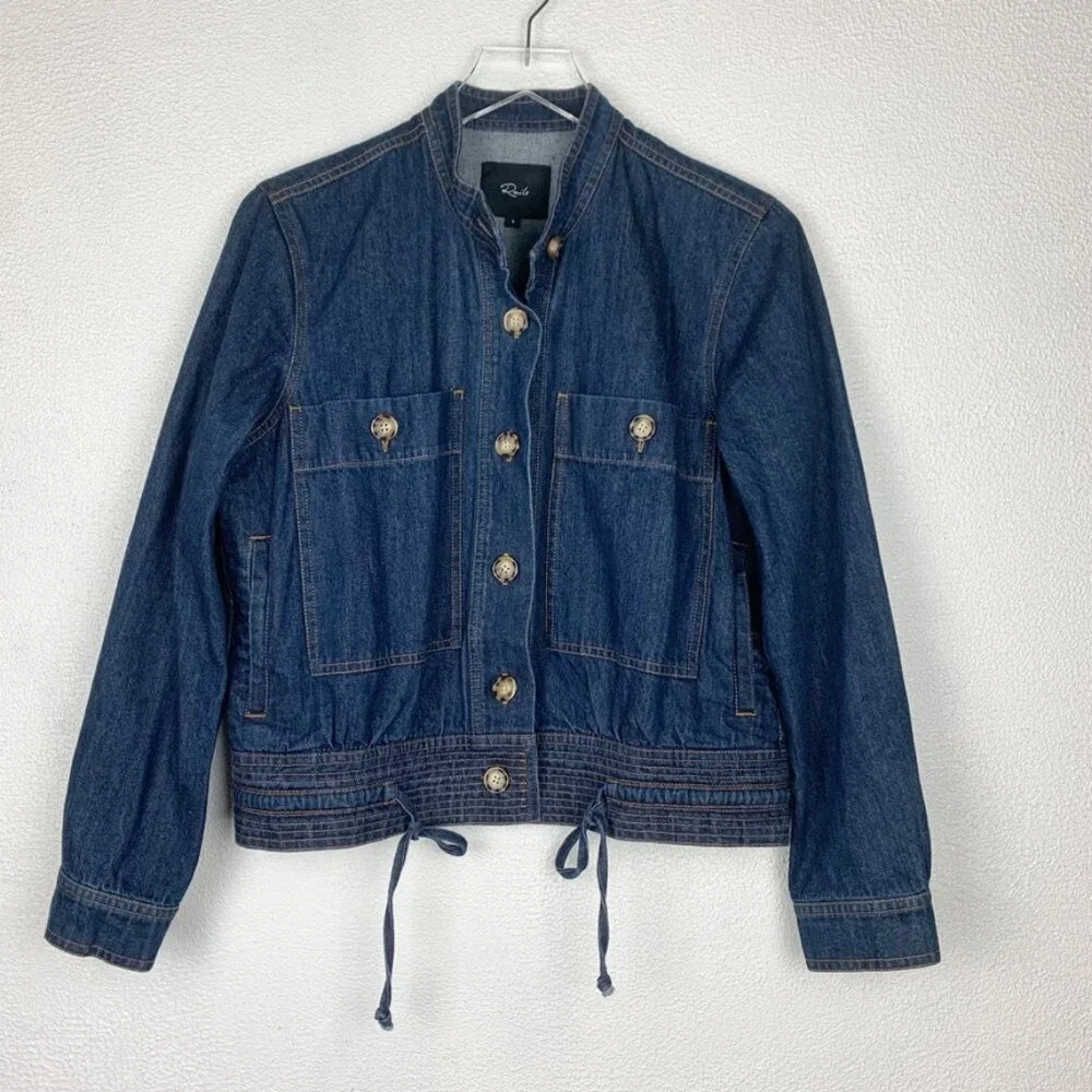 Rails | Alma Structured Raw Denim Jacket - Picture 2 of 9
